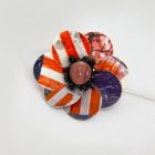 Unique Handmade Upcycled Jewelry sassy fiori pin