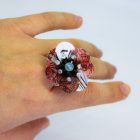 Unique Handmade Recycled Jewelry sassy fiori on hand